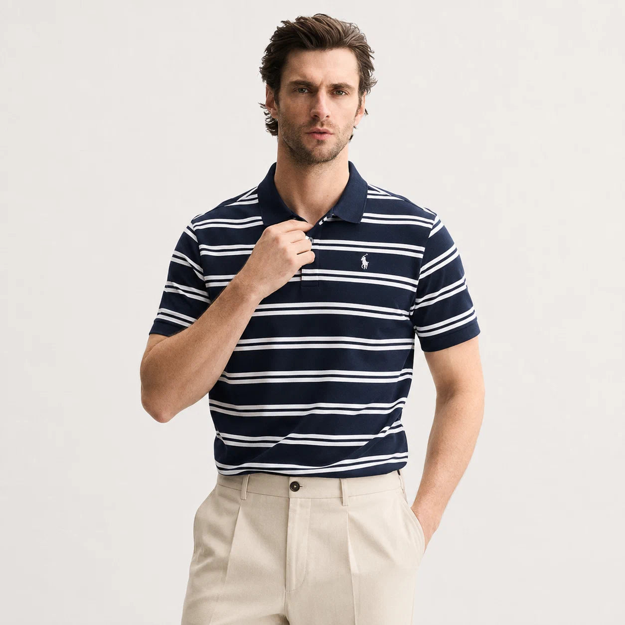 Striped Polo Shirt