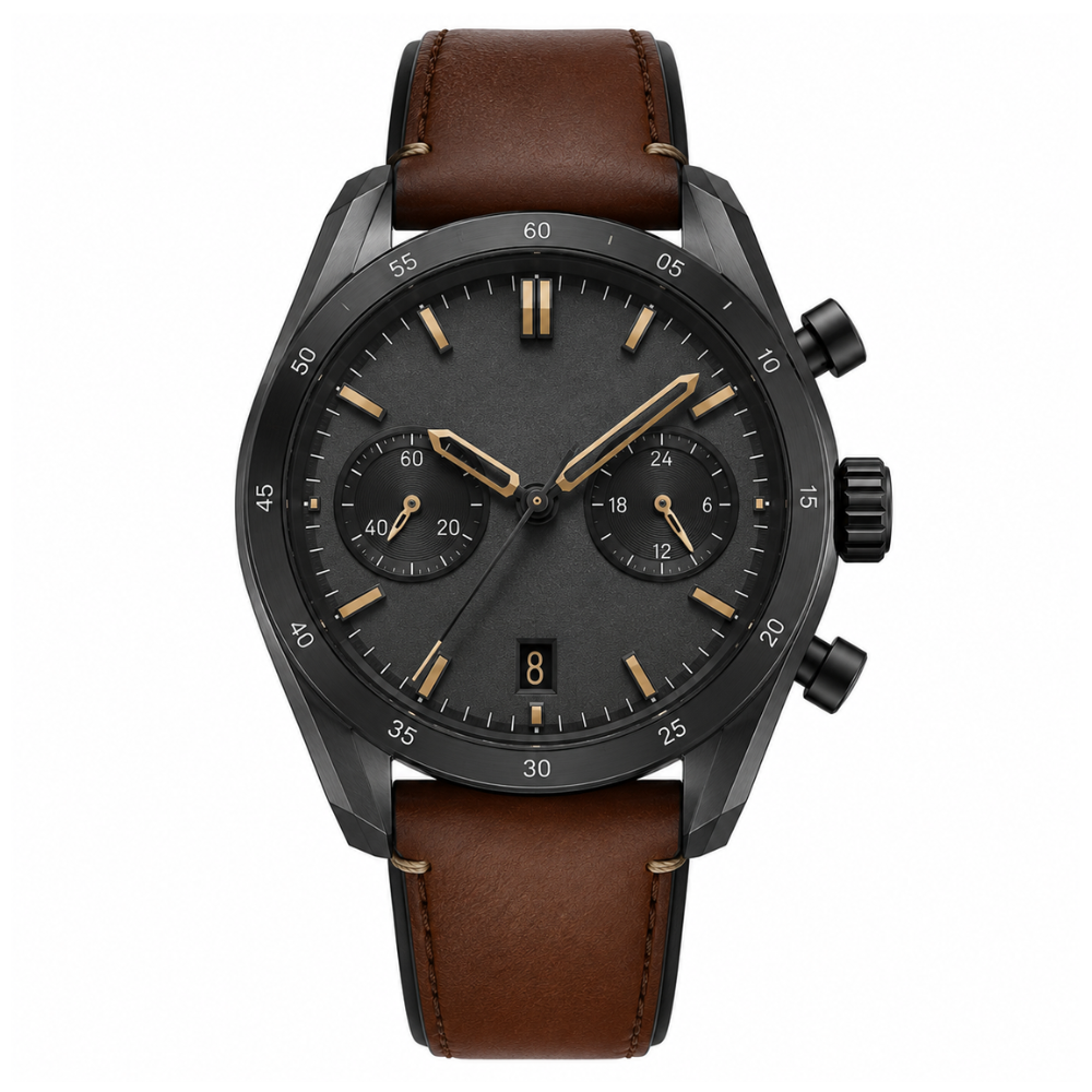 Rauchbronze Leder Chronik